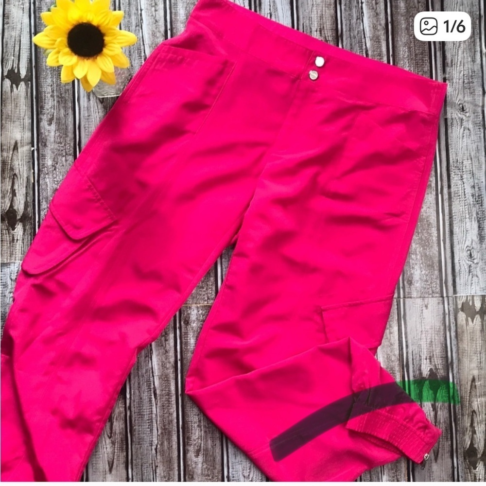 Lauren Ralph Lauren Active pink joggers size 6 - Picture 1 of 6